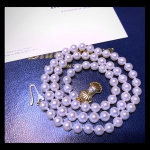 Authentic Mikimoto Blue Lagoon Pearl 